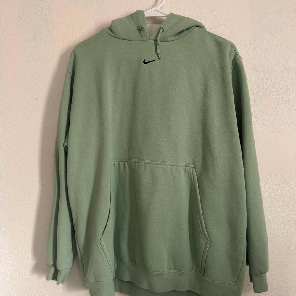 Nike Green Sweatshirt Classic Pullover Hoodie